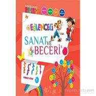Eğlenceli Sanat ve Beceri Kırmızı Kitap 7 Yaş - Parıltı Komisyon