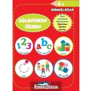 Eğlenirken Öğren Kırmızı Kitap 4+ Yaş Kollektif Parıltı Yayıncılık