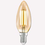 Eglo Amber 4 W Sarı Mum E14 Duy Led Ampul
