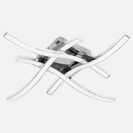 Eglo Cabezas Krom 4x5 W Led Slım Avize