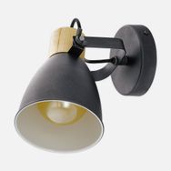 Eglo Coswarth 40 W Ledli E27 Duy Yuvarlak 1 Adet Siyah Sıvaüstü Spot