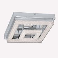 Eglo Fradelo 12 W Ledli Led Duy 1 Adet Gümüş Yuvarlak Sıvaüstü Spot