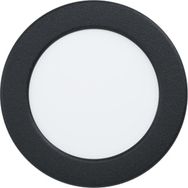 Eglo Fueva5 7 W Ledli Led Duy 1 Adet Siyah Yuvarlak Tavan Spot