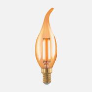 Eglo Kıvrık 4W Amber 1700K Mum Led Ampul
