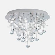Eglo Pianopoli Modern Tekli Led Cam Yuvarlak Plafonyer Avize