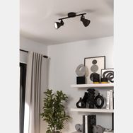Eglo Seras 3 W Siyah Gu10 2'li Sıva Üstü Led Spot