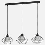 Eglo Vernham Modern 3'lü E27 Duy Metal Avize