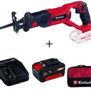 Einhell 4 Ah Starter Kit + Bez Çanta + TE-AP 18'li Akülü Kılıç Testere