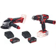 Einhell 4,0 Amper Kit 18/48 axxio Te Ag Axxio Taşlama Te Cd 18/48 Li I Darbeli Vidalama