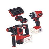 Einhell Herocco 18V Kırıcı Delici Te-Cı 18 Bl Vidalama 2X4.0AH Twincharger Akülü Kömürsüz Set Matkap
