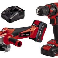 Einhell TC-TK 18 li Akülü Kit Şarjlı Matkap + Şarjlı Taşlama Seti