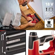 Einhell TE-CN 18 Li Solo 18V Akülü Zımba ve Çivi Çakma Makinesi