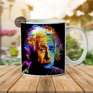 Einstein Albert Einstein Porselen Kupa Bardak