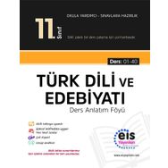 Eis Yayınları 11. Sınıf Türk Dili Ve Edebiyatı DAF Ders Anlatım Föyleri