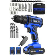 Eisenn Germany Technology X-metal Şanzıman 58 V 8 Ah Samsung Çift Akülü Vidalama Şarjlı Matkap + Set