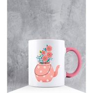 Ejoya 87541 Özel Tasarım Pembe Kupa Bardak
