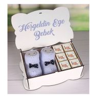 Ejoya 89229 Kişiye Özel Nazarlı Hoşgeldin Bebek Hediye Seti