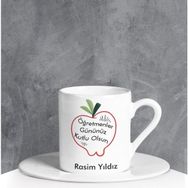 Ejoya 90660 Kişiye Özel Öğretmenler Günü Türk Kahvesi Fincanı
