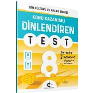 Eker Test Yayınları 8. Sınıf Din Kültürü ve Ahlak Bilgisi Dinlendiren Test