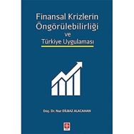 Ekin Yayınevi - Finansal Krizlerin Öngörülebilirliği ve Türkiye Uygulaması