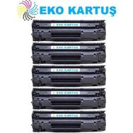 Eko Kartuş Canon CRG-712 6020 Uyumlu 5’li Paket Muadil Toner