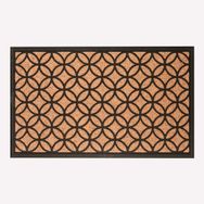 Ekol Bali Dikdörtgen 45x75 cm Koko-Pvc Kahve - Siyah Paspas