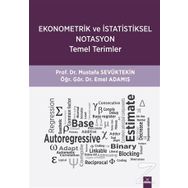 Ekonometrik ve İstatistiksel Notasyon Temel Terimler - Mustafa Sevüktekin