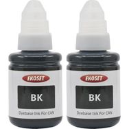 Ekoset Canon Pixma G3400 G3410 G3411 G3415 2x135 ml Siyah Mürekkep