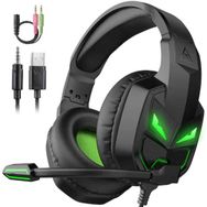Eksa E7000 Werewolf Tasarım 3.5 mm Mikrofon Gaming Kulaklık Oyuncu Kulaklığı