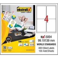 Ekstrafix Fix-5004 Lazer Etiket