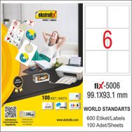 Ekstrafix Fix-5006 Lazer Etiket
