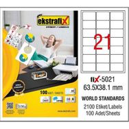 Ekstrafix Fix-5021 Lazer Etiket