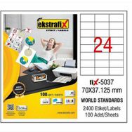 Ekstrafix Fix-5037 Lazer Etiket