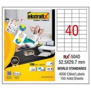 Ekstrafix Fix-5040 Lazer Etiket
