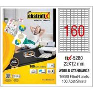 Ekstrafix Fix-5280 Lazer Etiket