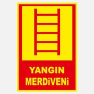 Ekstrafix YF068 12x25 cm Fosforlu Yangın Merdiveni