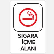 Ekstrafix YUL-431 25x35 cm Sigara İçme Alanı