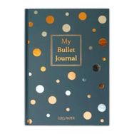 Ela's Paper Confetti Mavi Sert Kapak Noktalı Defter