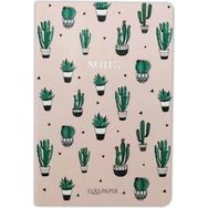 Ela's Paper Kaktüs Pembe Notebook Defter