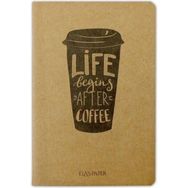 Ela's Paper Life Begins Coffee Defter
