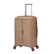 Elatae V303 Vizon-Camel Premium Polipropilen Orta Boy Kırılmaz Valiz Seti