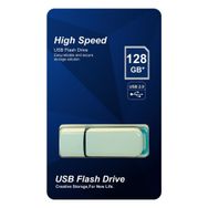 Elba 128 GB Beyaz-Mavi 2.0 Plastik USB Flash Bellek