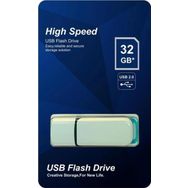 Elba 32 GB Beyaz-Mavi 2.0 Plastik USB Flash Bellek
