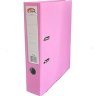 Elba Geniş Plastik Pembe Büro Klasör