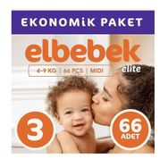Elbebek Elite No:3 Midi 66 Adet Bebek Bezi