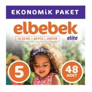 Elbebek Elite No:5 Junior 48 Adet Bebek Bezi