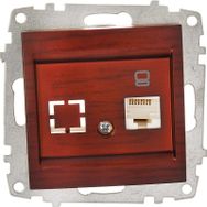 Elbi Zena 1RJ45 10 Adet Mekanizma Maun Data Prizi