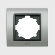 Elbi Zena Platin Inox Tekli Priz Çerçevesi