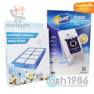 Electrolux ZEO 5430 Toz Torbası ve Hepa Filtre Seti