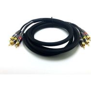 Electroon 2 m 3Rca Metal Fişli Gold Kablo
